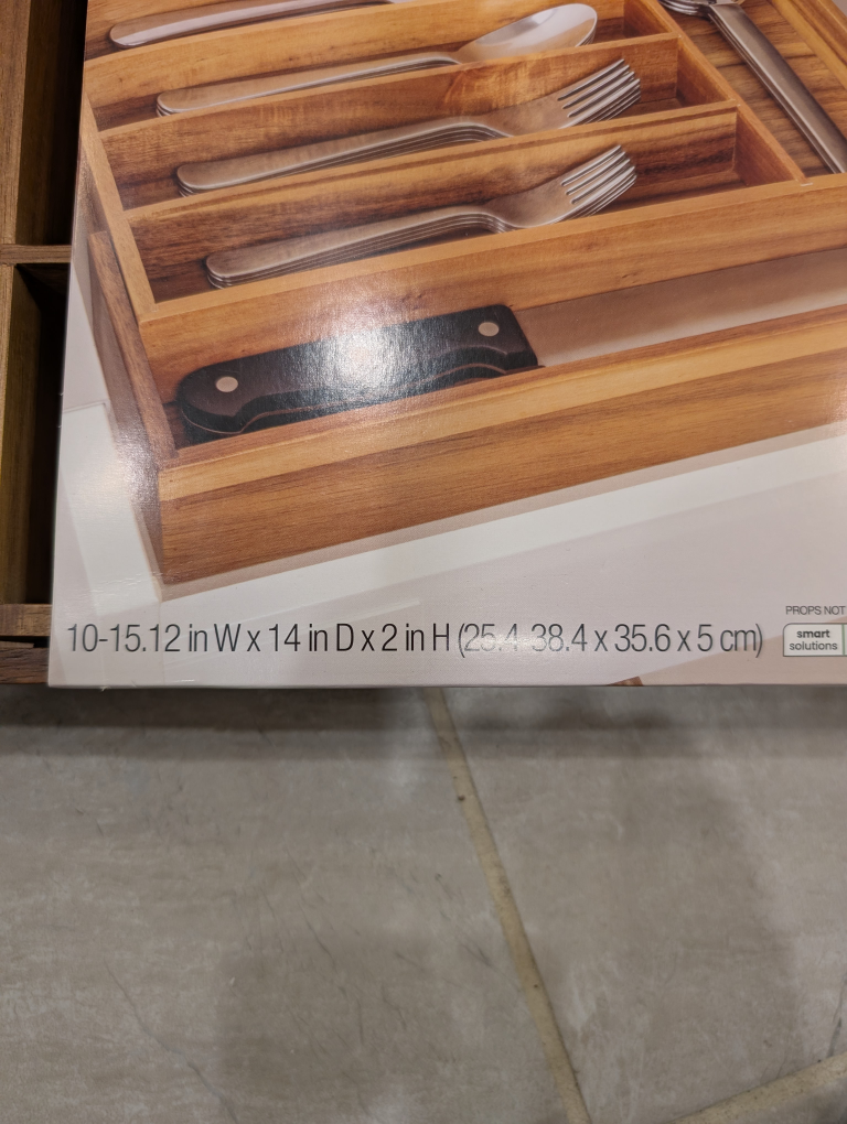Expandable Drawer Organizer - Bamboo & Acacia Wood - photo 5