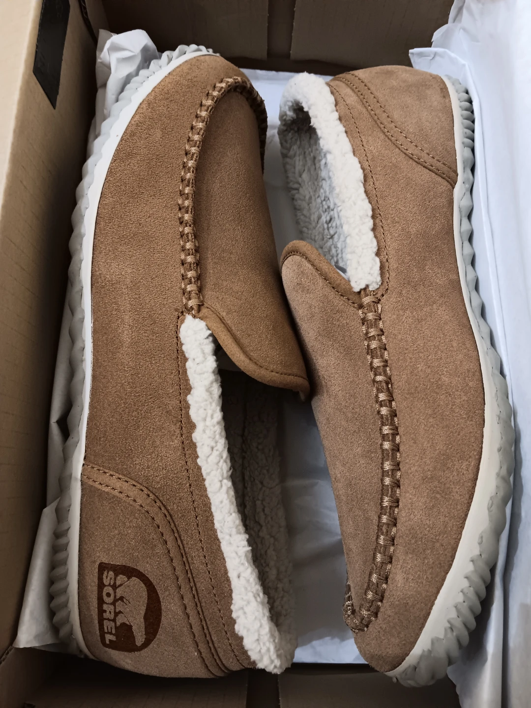Bnib SOREL Dude Moc 9 Men's