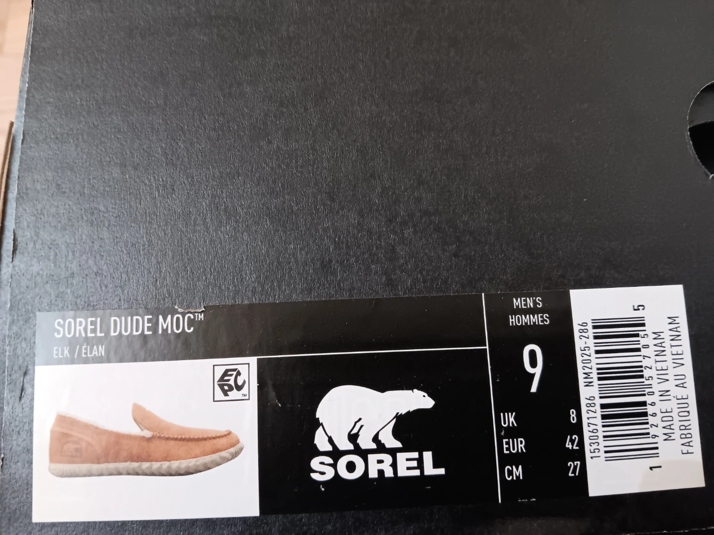 Bnib SOREL Dude Moc 9 Men's - photo 5