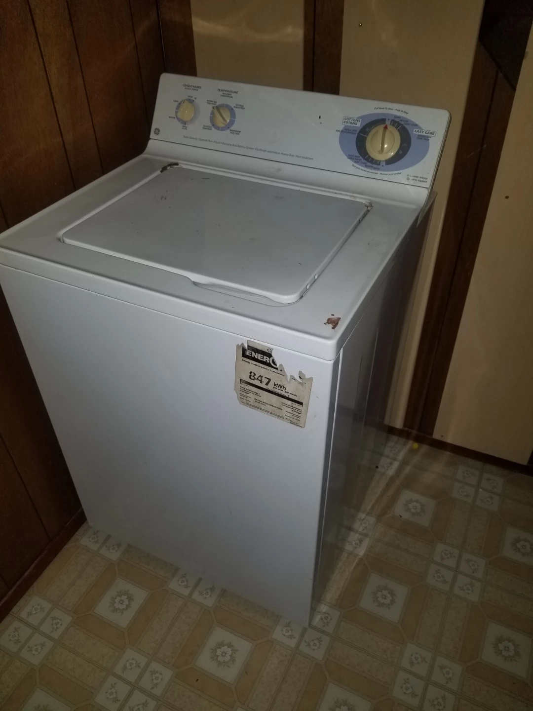 GE Top Load Washing Machine