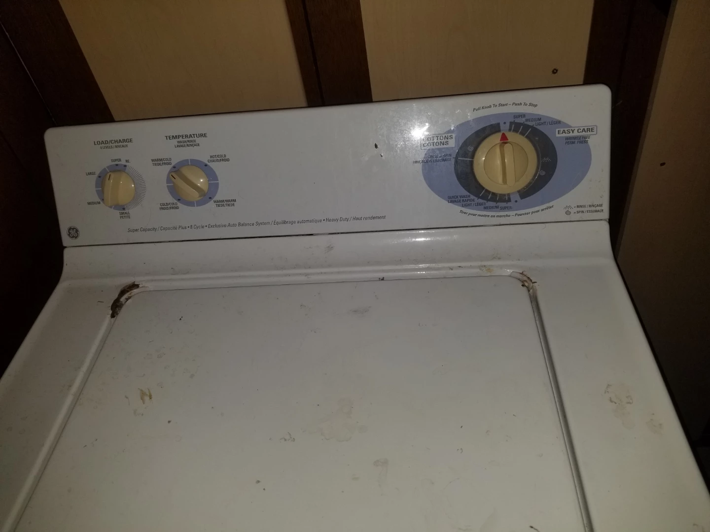 GE Top Load Washing Machine - photo 4