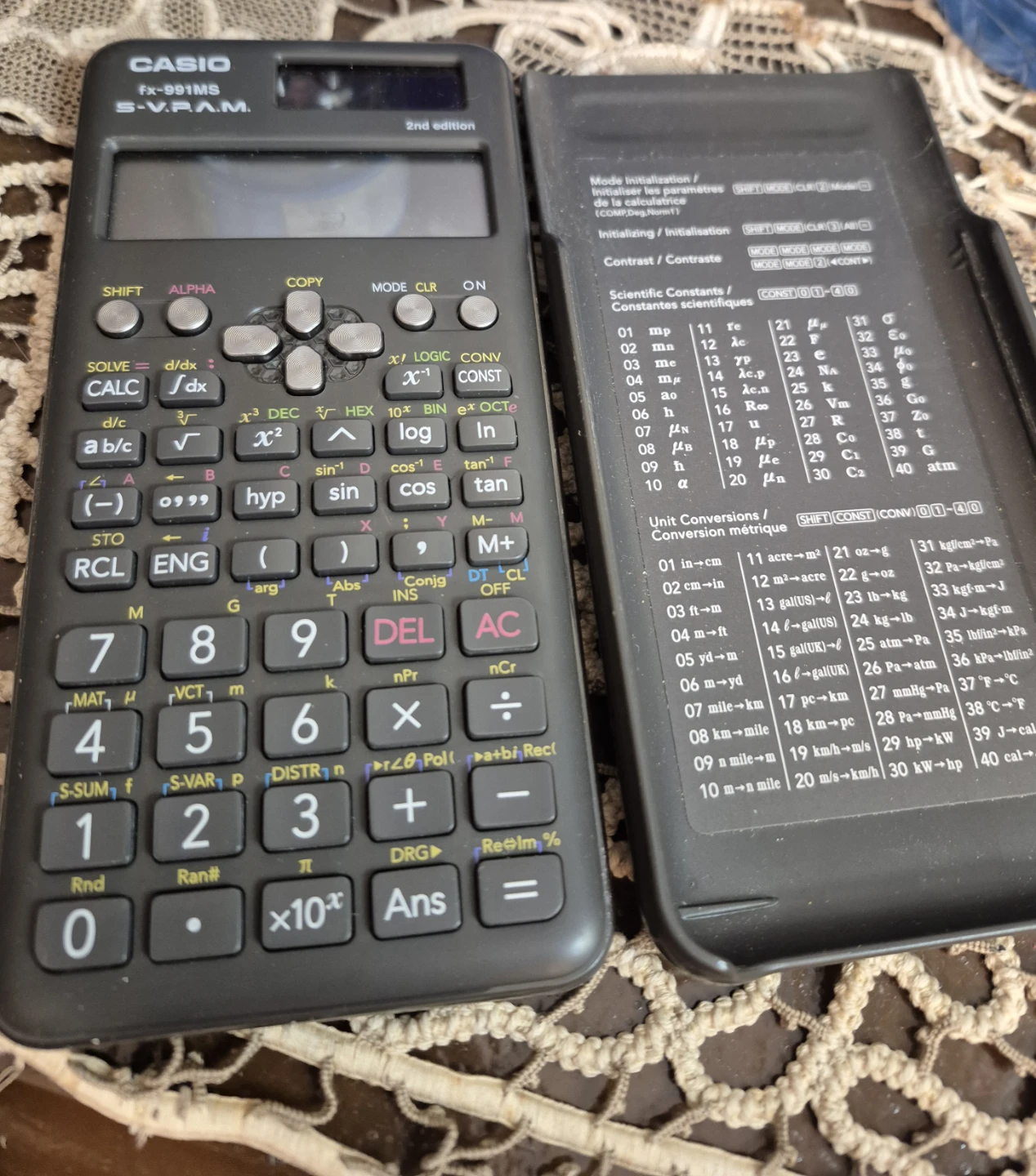 Casio fx-991MS S-V.P.A.M. Scientific Calculator