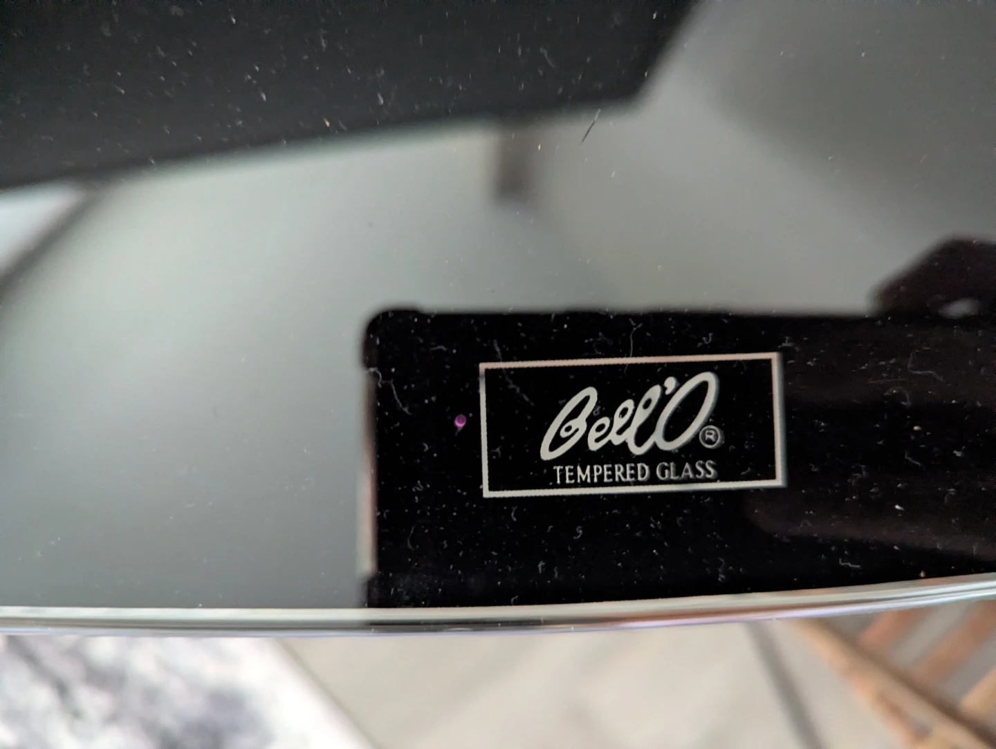 Bell'O 3-Shelf TV Stand with Tempered Glass - photo 4