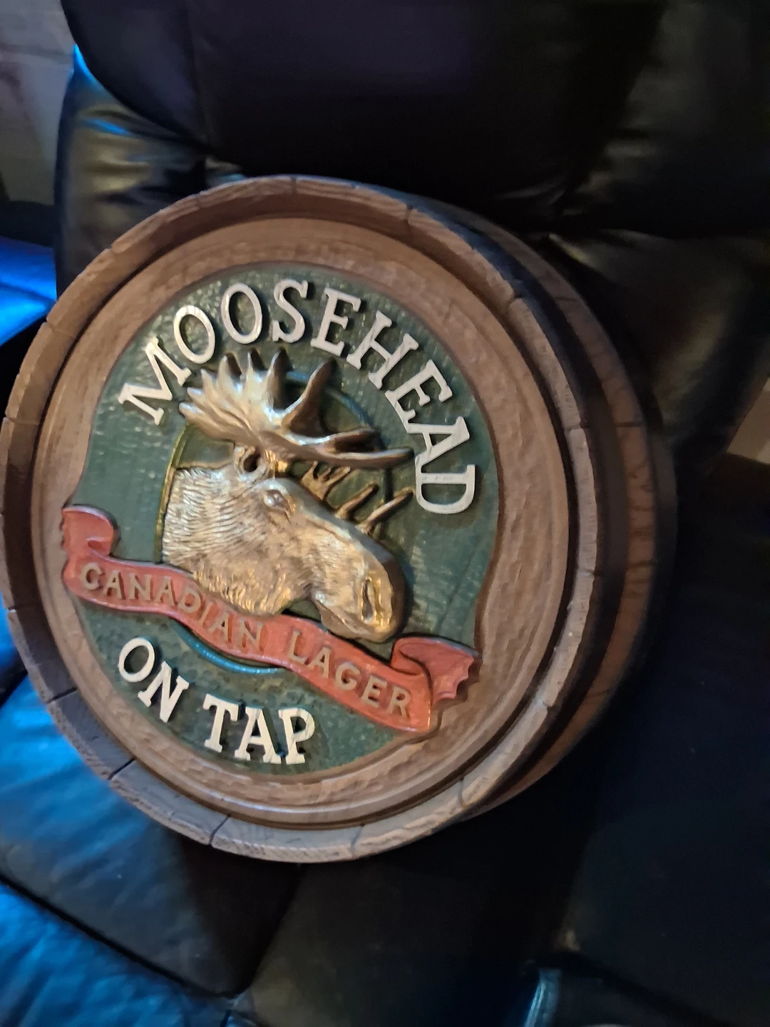 Moosehead Canadian Lager On Tap Sign - photo 2