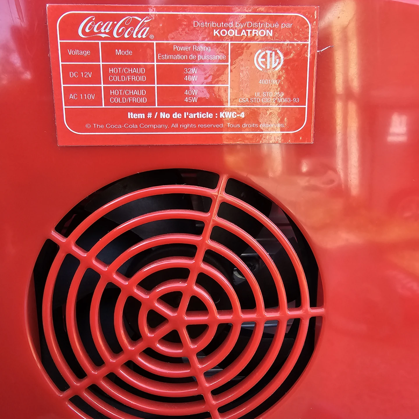 Coca-Cola Mini Fridge - photo 4