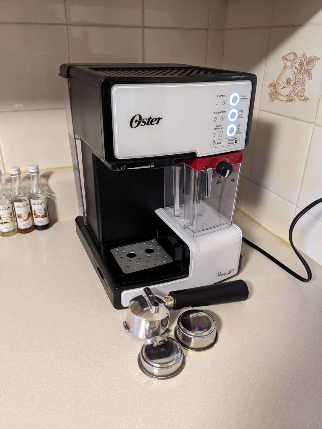 Oster Prima Latte Espresso Machine Coffee Maker
