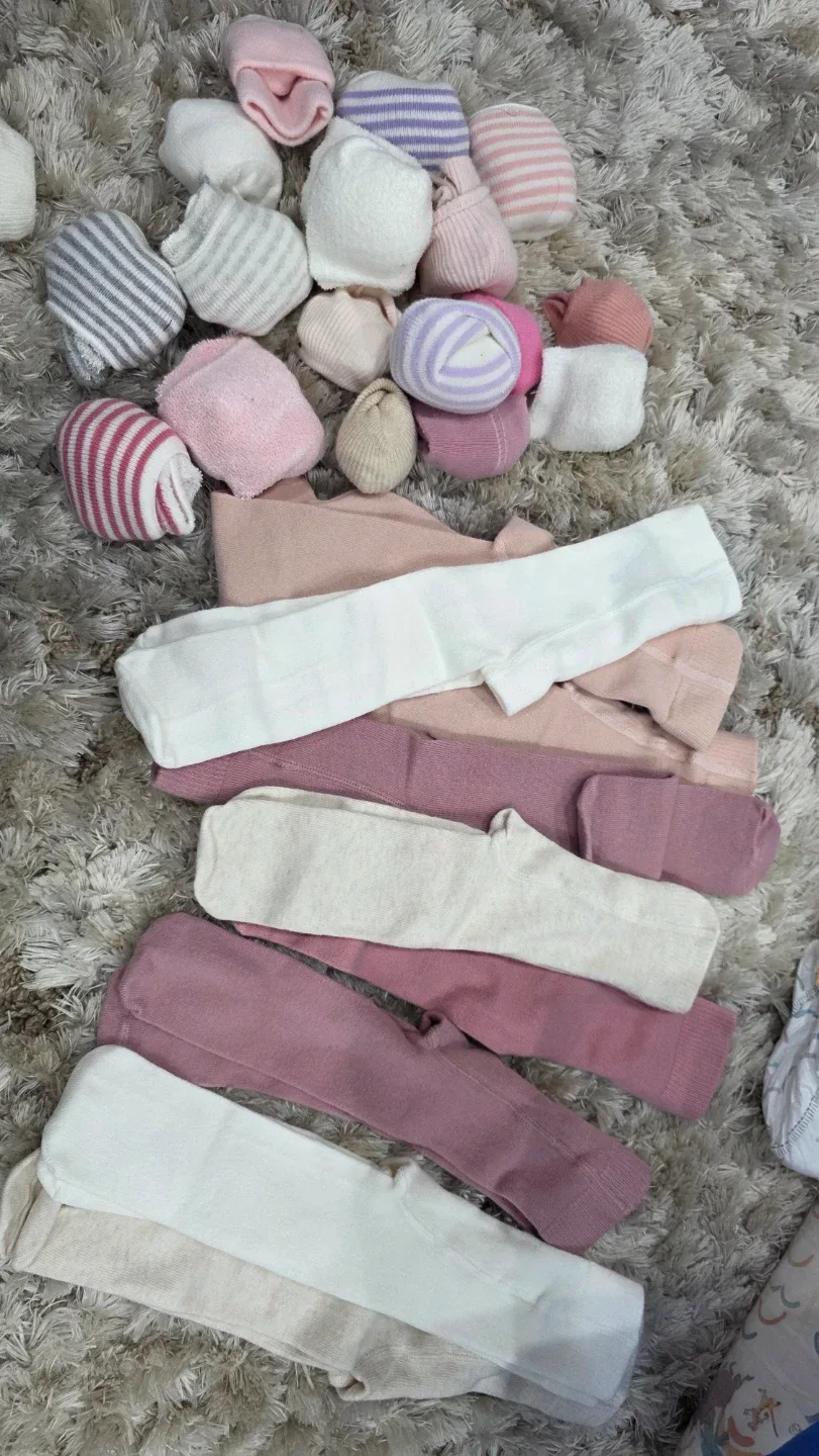 Baby Socks and Tights Bundle 28 pieces