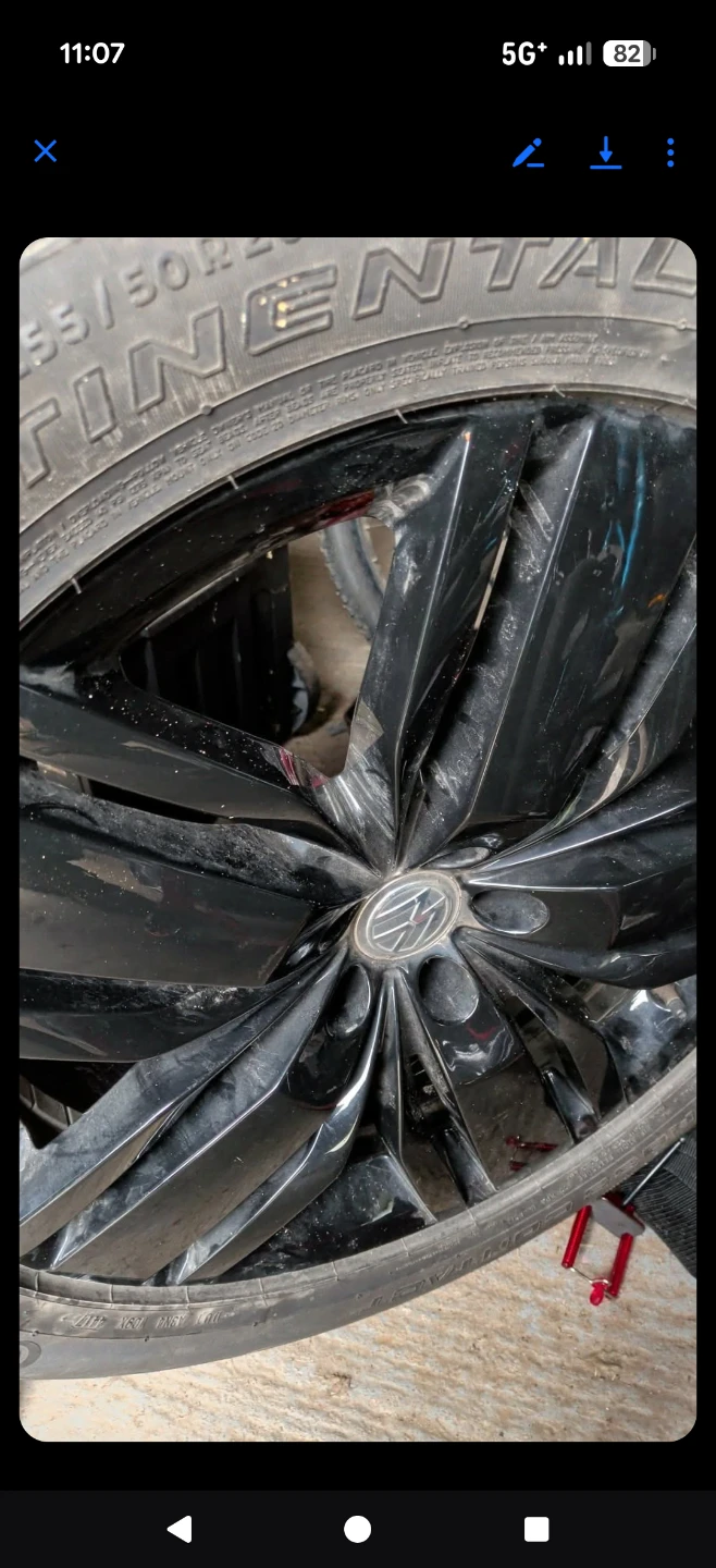 2024 VW Tiguan tires and 20 inch rims - photo 2