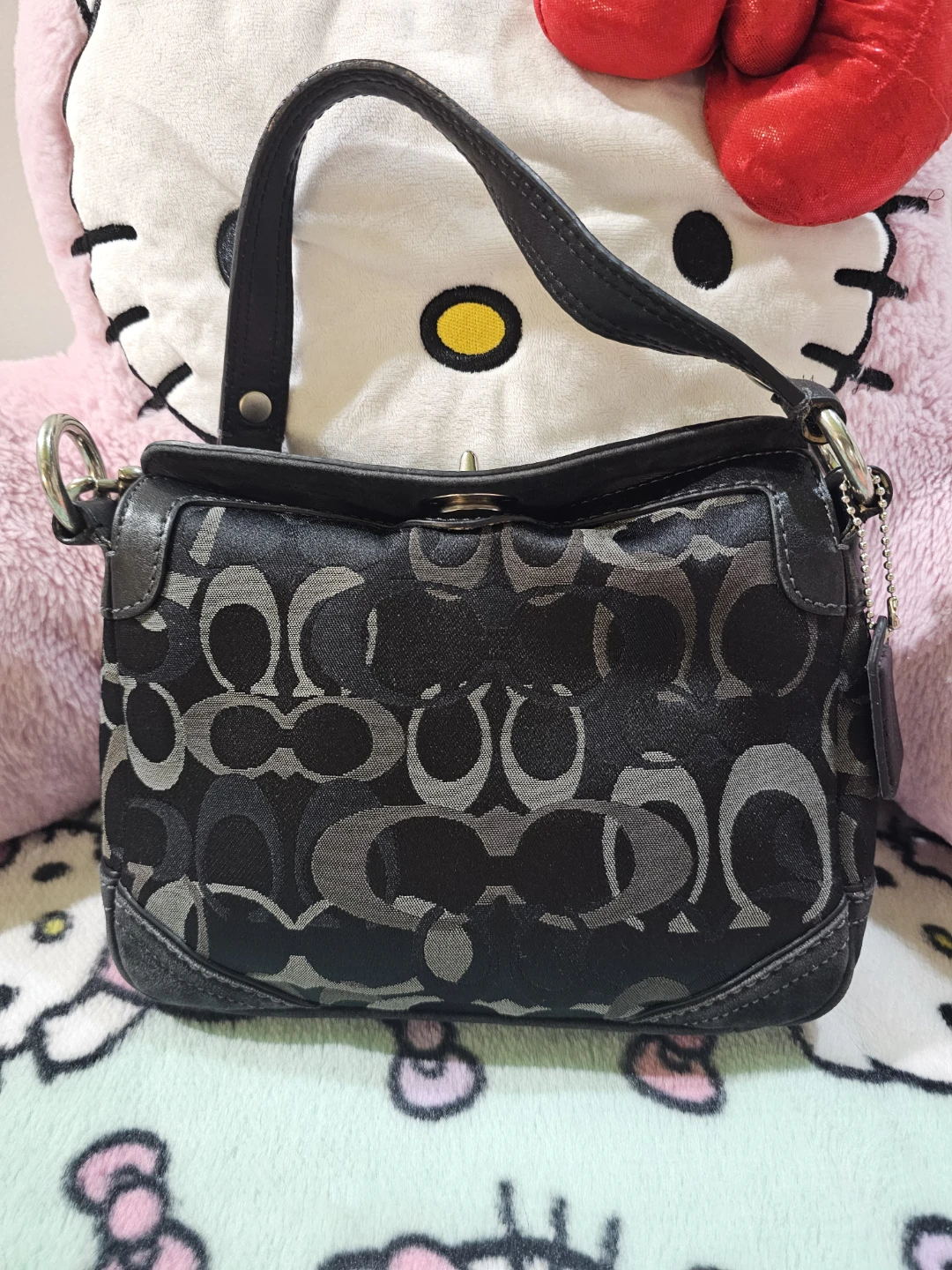 Coach Signature C Monogram Shoulder Bag - photo 2