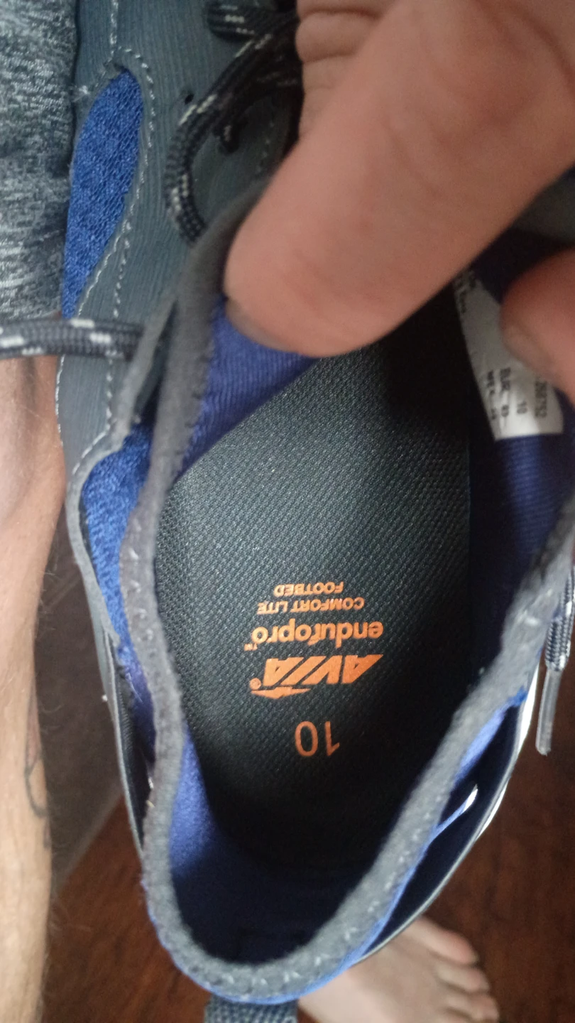 Avia Men's Running Shoes Size 10 Blue/Gray - photo 5