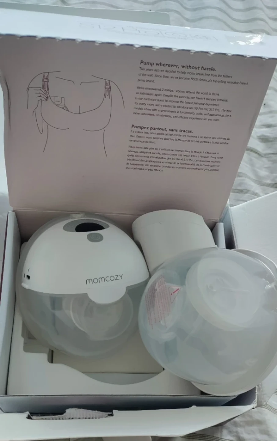 Momcozy S12 Pro Wearable Breast Pump - photo 3