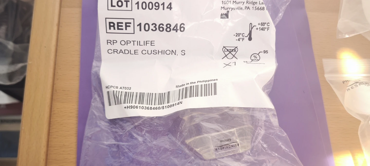 Philips Respironics RP Optilife Cradle Cushion Size S