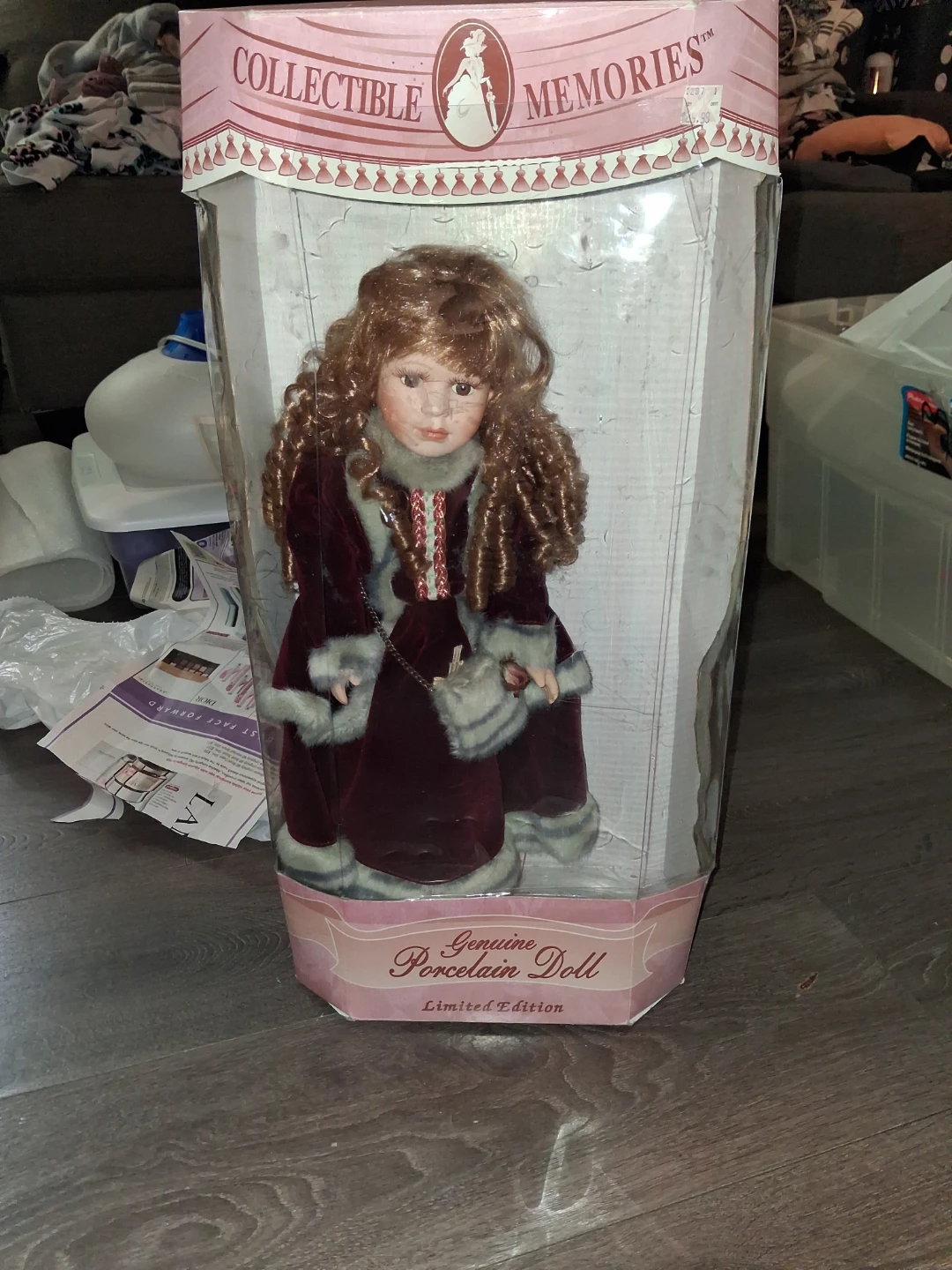 Collectable Memories Genuine Porcelain Doll Limited Edition