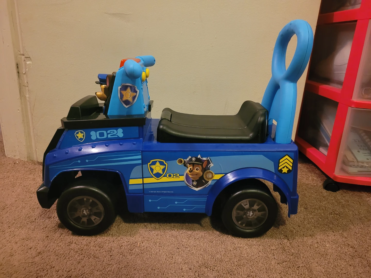 Paw Patrol Chase Ride-On Toy Car