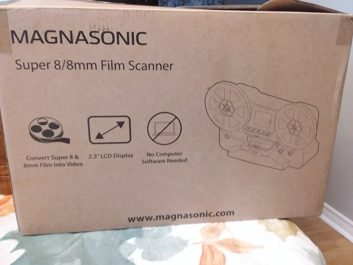 Magnasonic Super 8/8mm Film Scanner - photo 2