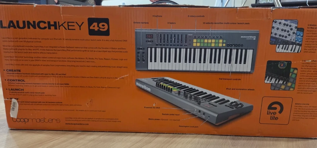 Novation Launchkey 49 MIDI Controller Keyboard