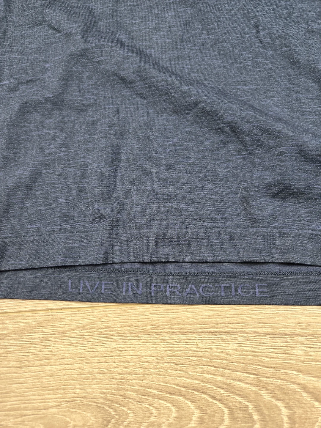 Lululemon Shirt Mens XL Blue 1/4 Zip Live In Practice athletic - photo 2