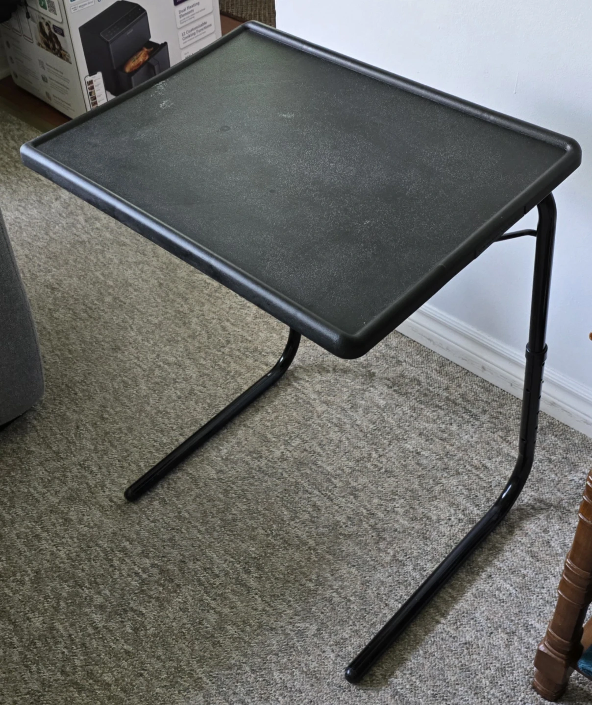 Black Foldable Tray Table - photo 2