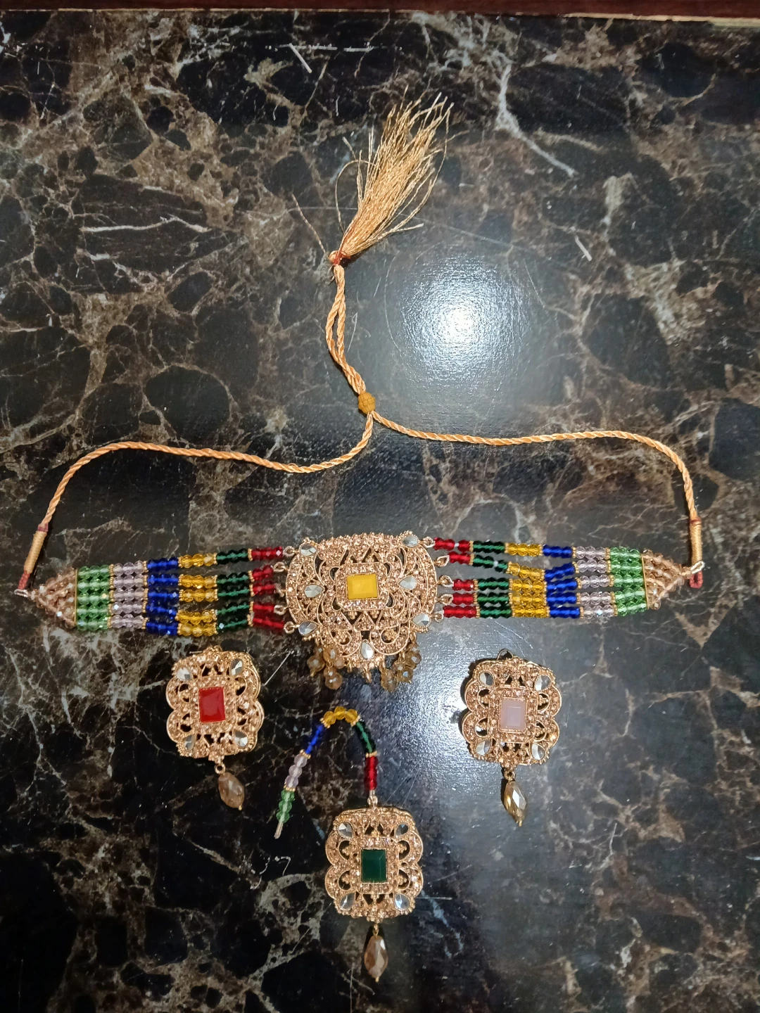 jewellery sets with bead work - photo 4