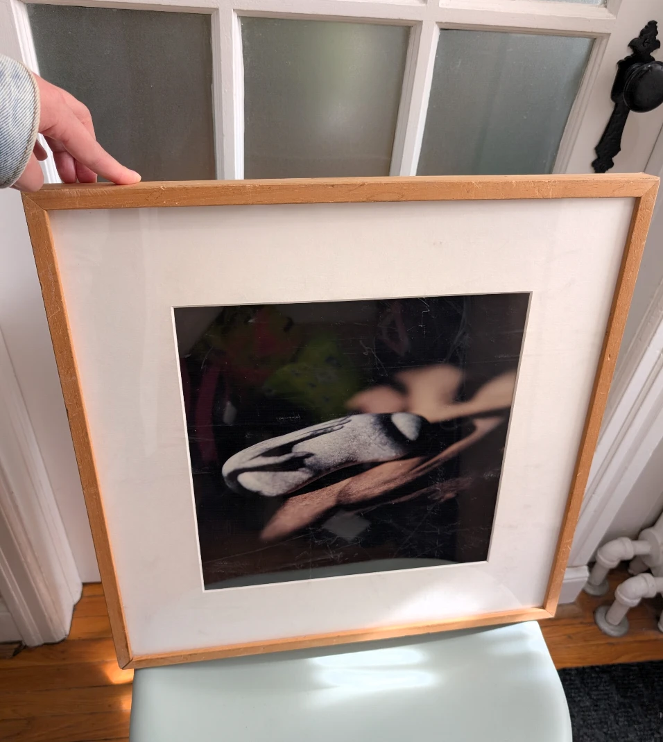 As-Is Wood Framed Print - photo 3