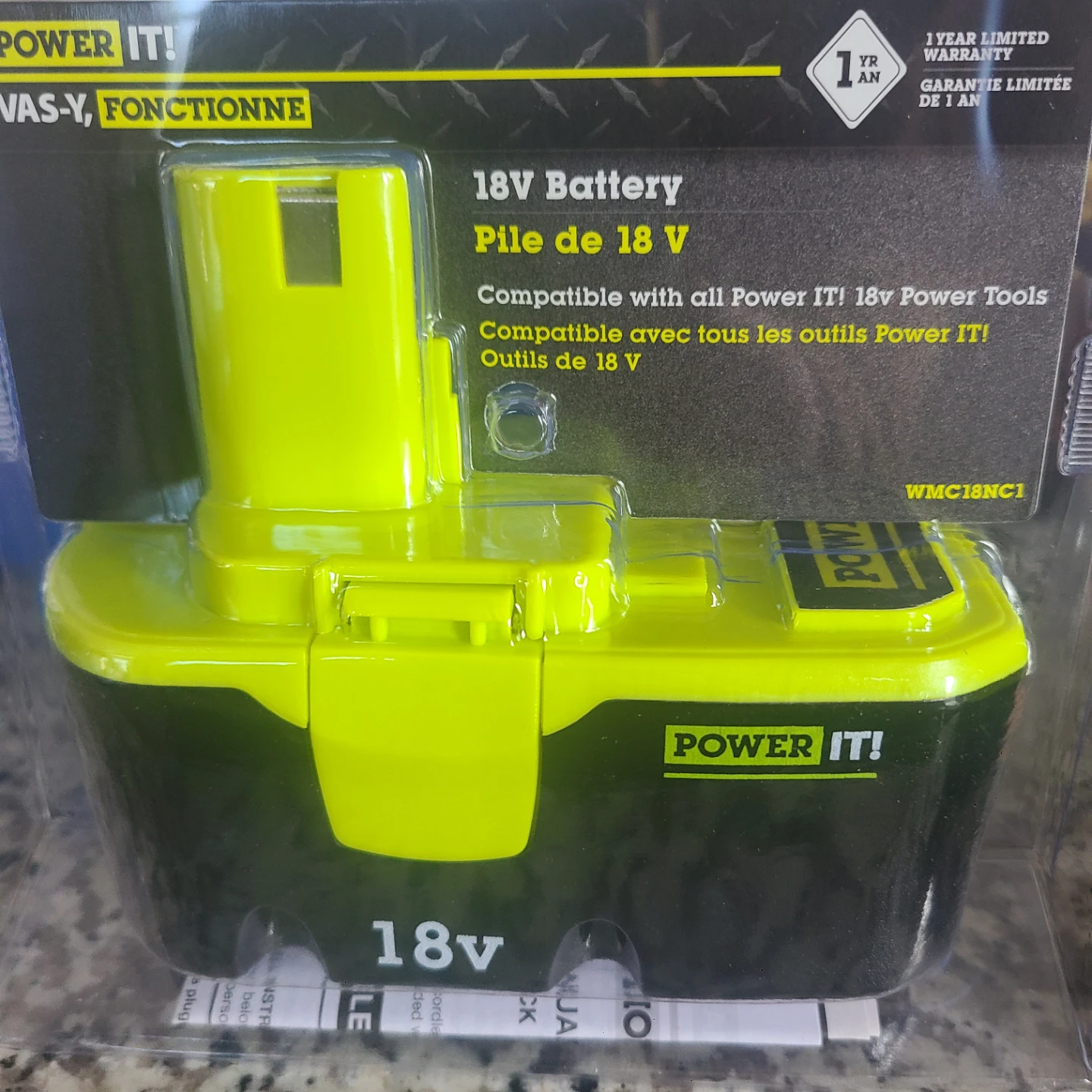 POWER IT! 18V Battery - photo 2