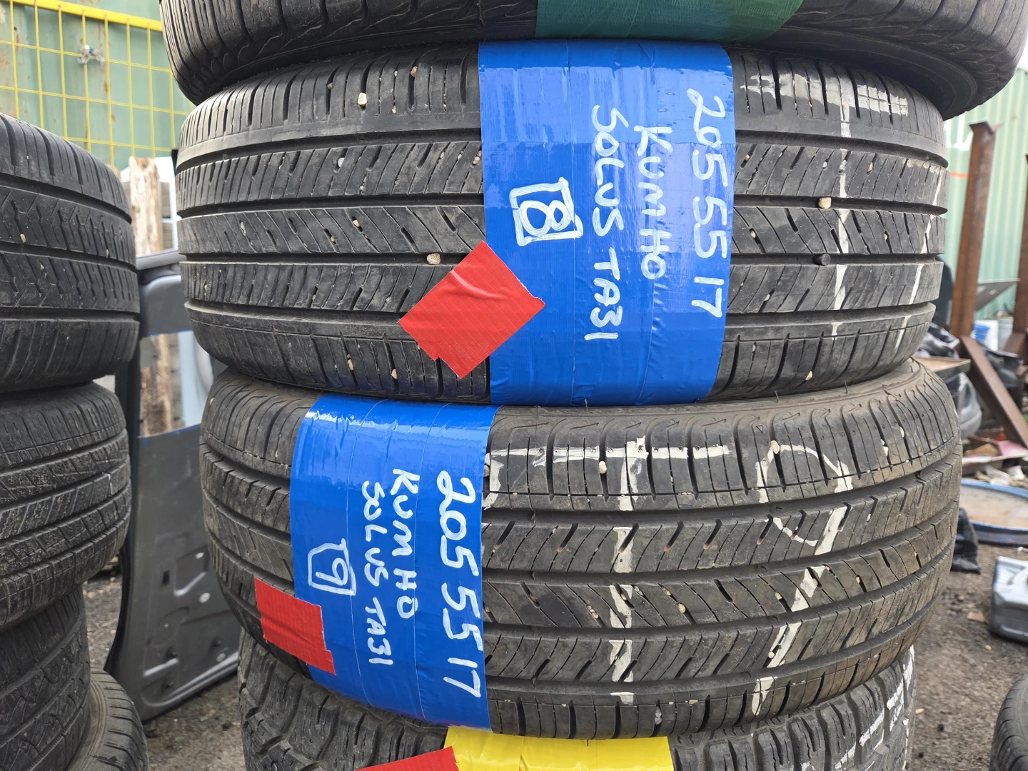 Kumho Solus TA31 Tires (205/55/17) - Set of 2