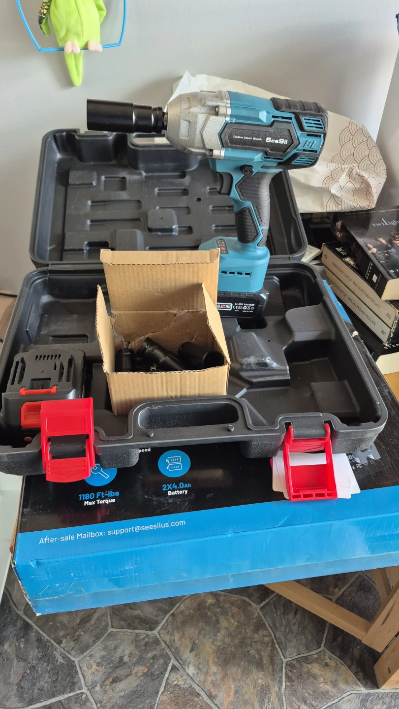 1180Ft,lbs max 21V Max Brushless Impact Wrench WH16 Ultra Pro - photo 5