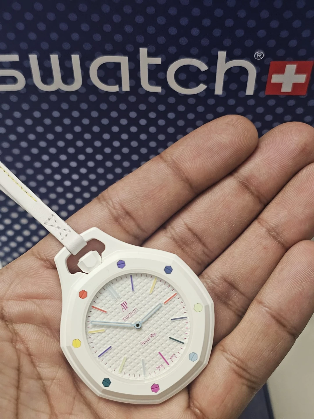 AP x Swatch Huit Blanc Brand New Limited Edition