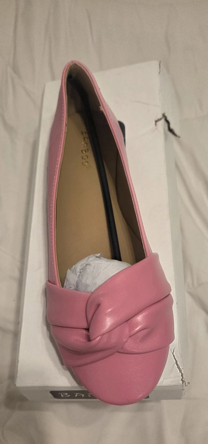 Bamboo Pink Flats - Size 7.5 - photo 3