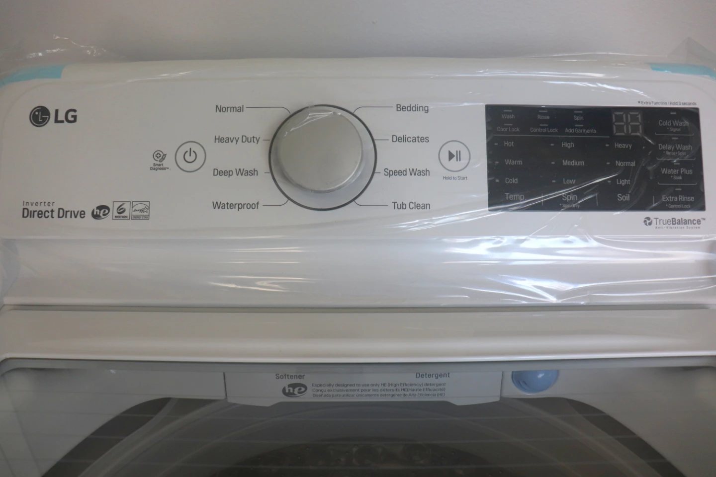 NEW LG 5.8 cu. ft. Mega Capacity Top Load Washer - photo 3