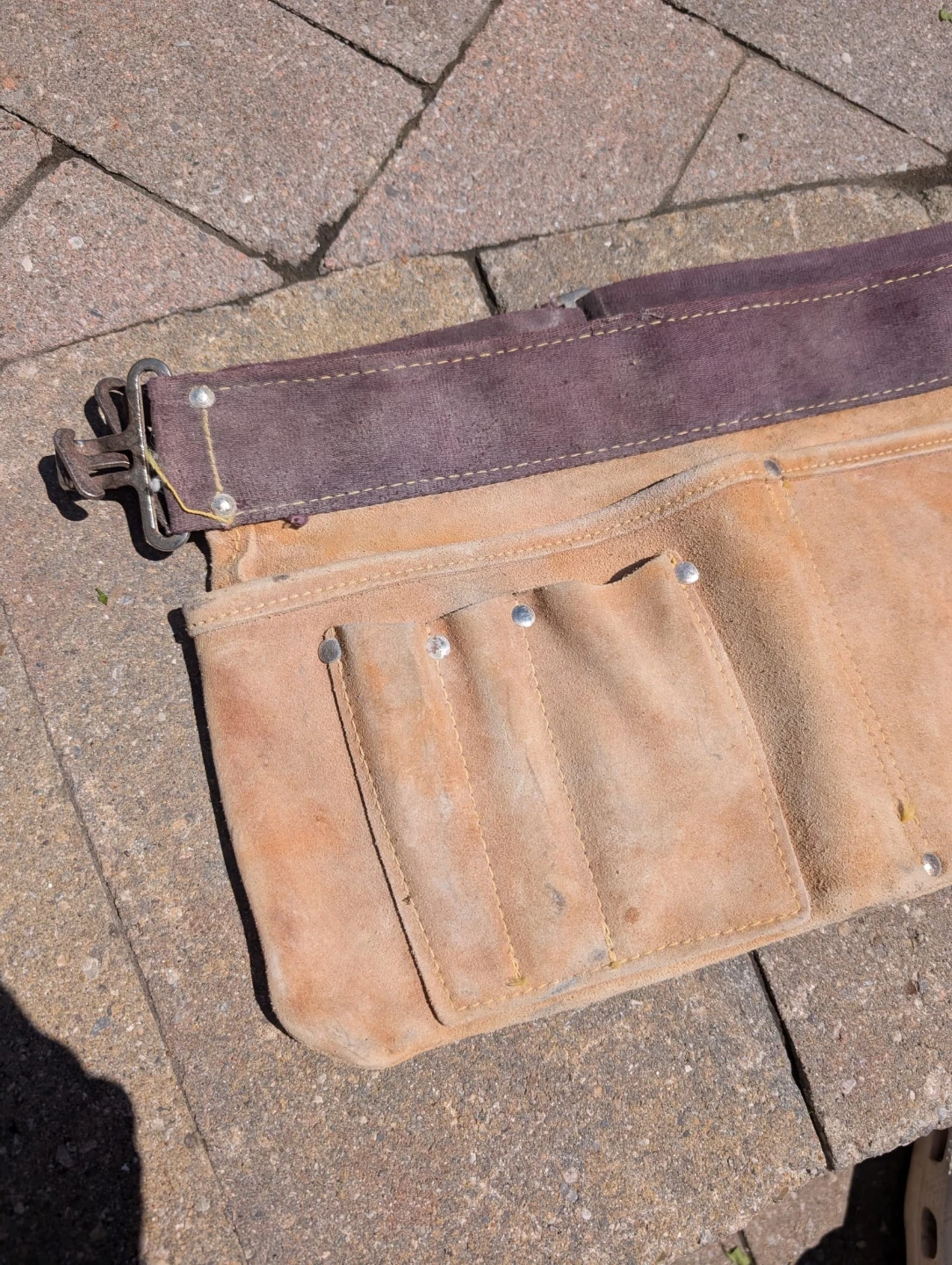 Leather Tool Belt and Pouch - photo 2