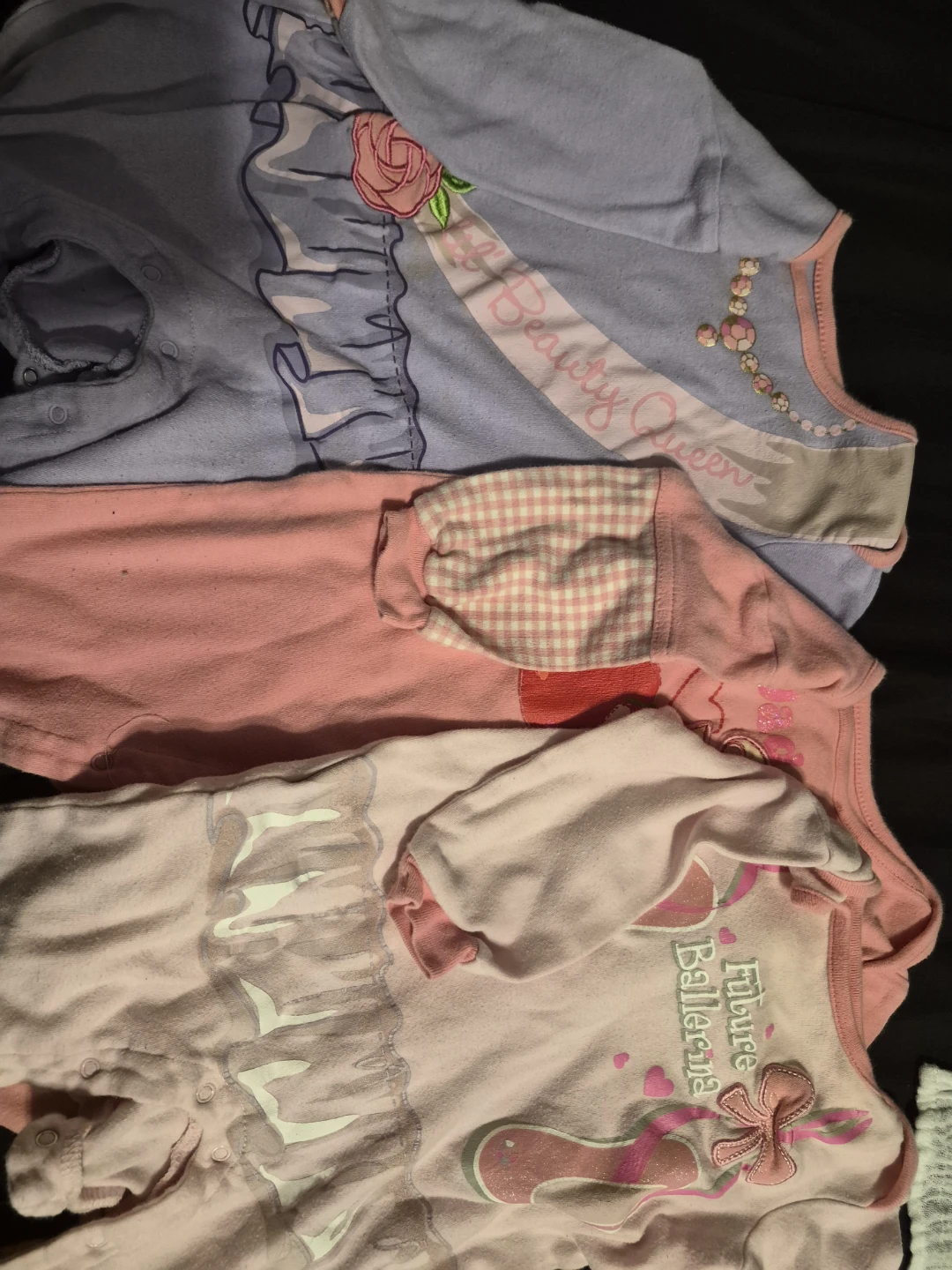 Baby Girl Sleepers 3-6 month