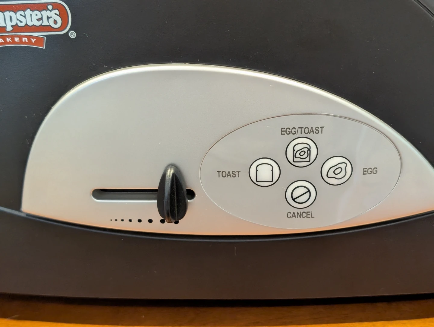 Dempsters Edition Black Toaster; warmer and egg cooker - photo 3