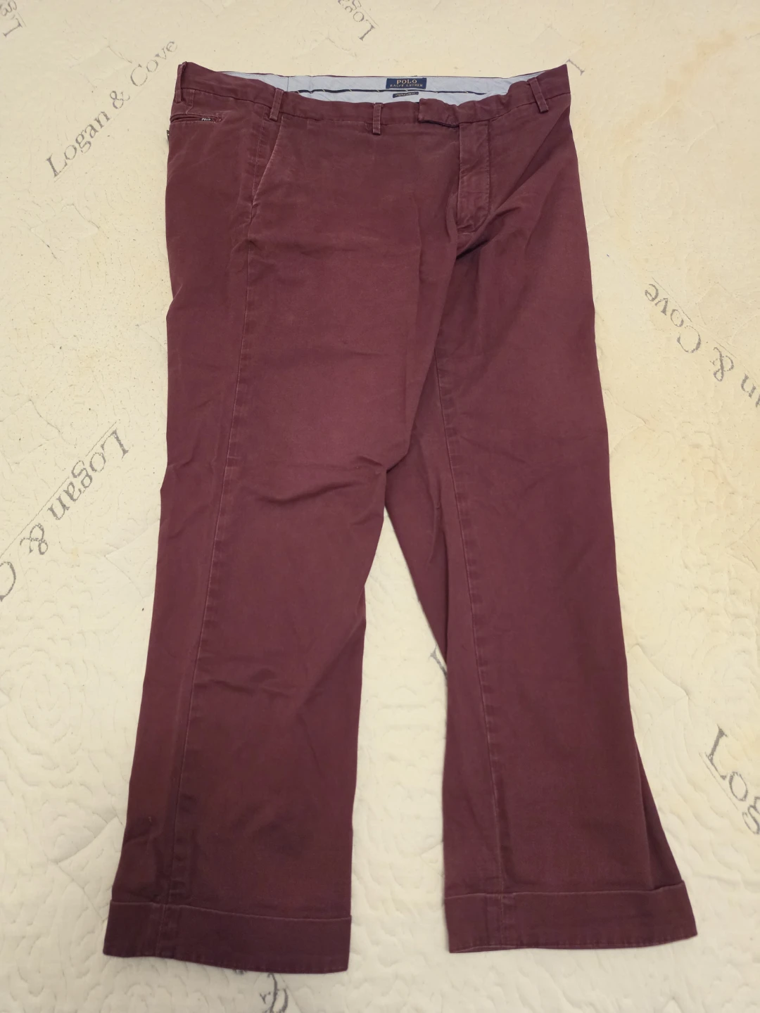 Ralph Lauren, Polo Chinos (38/30, Burgundy)