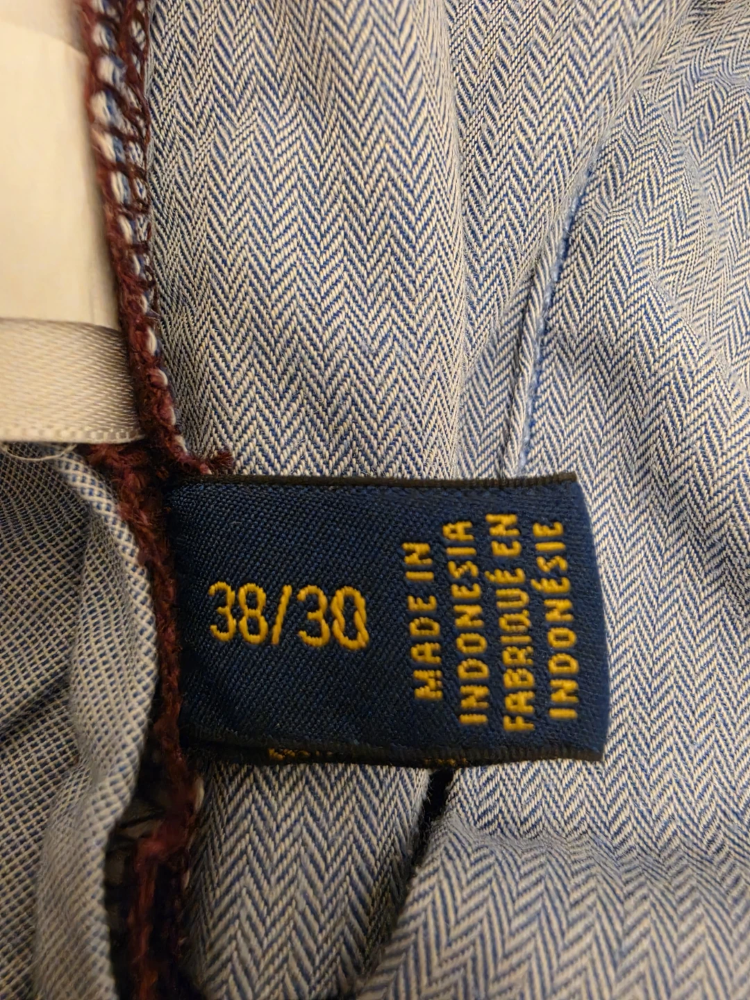Ralph Lauren, Polo Chinos (38/30, Burgundy) - photo 3