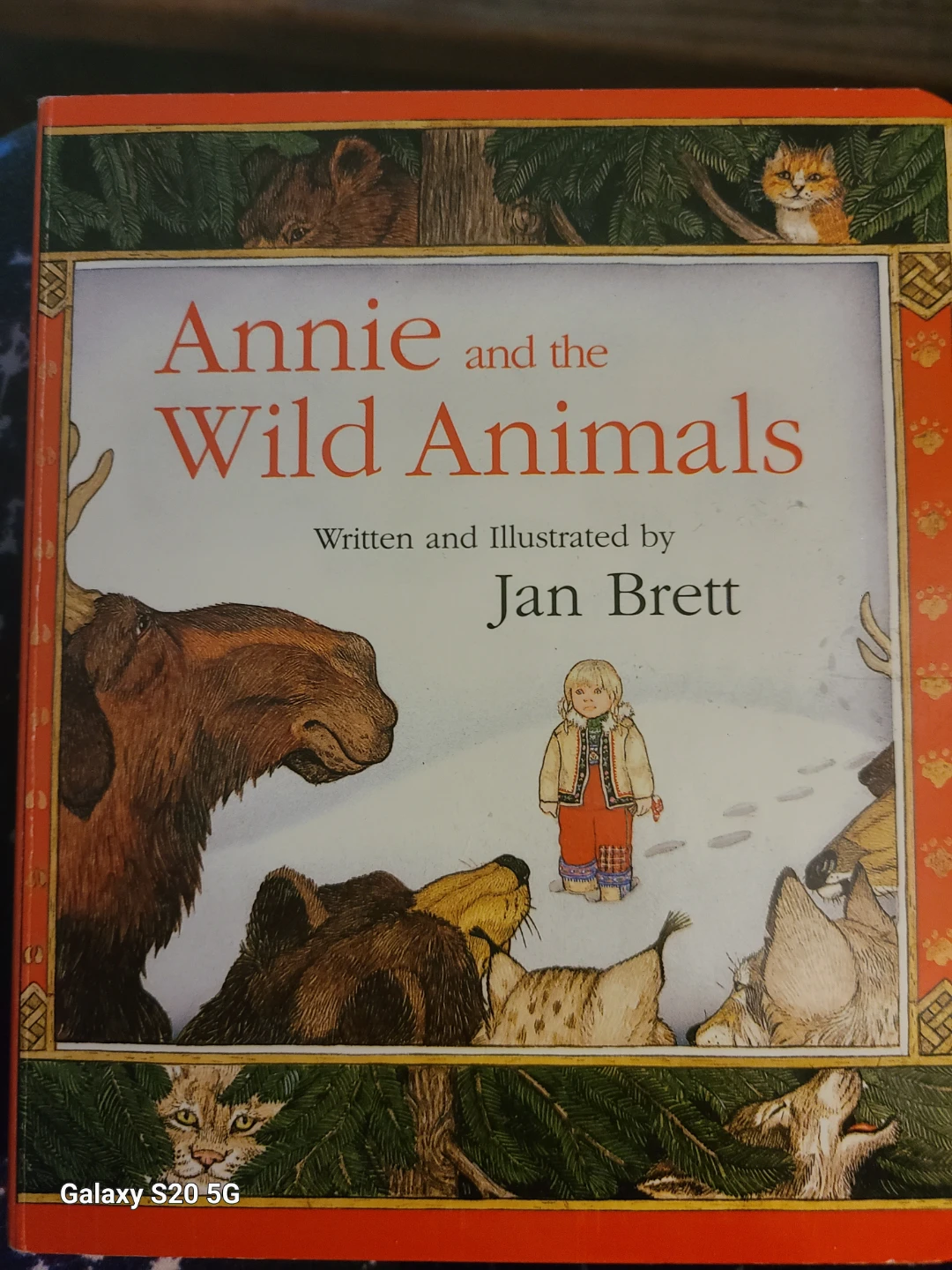 Annie and the Wild Animals by Jan Brett Children's Book