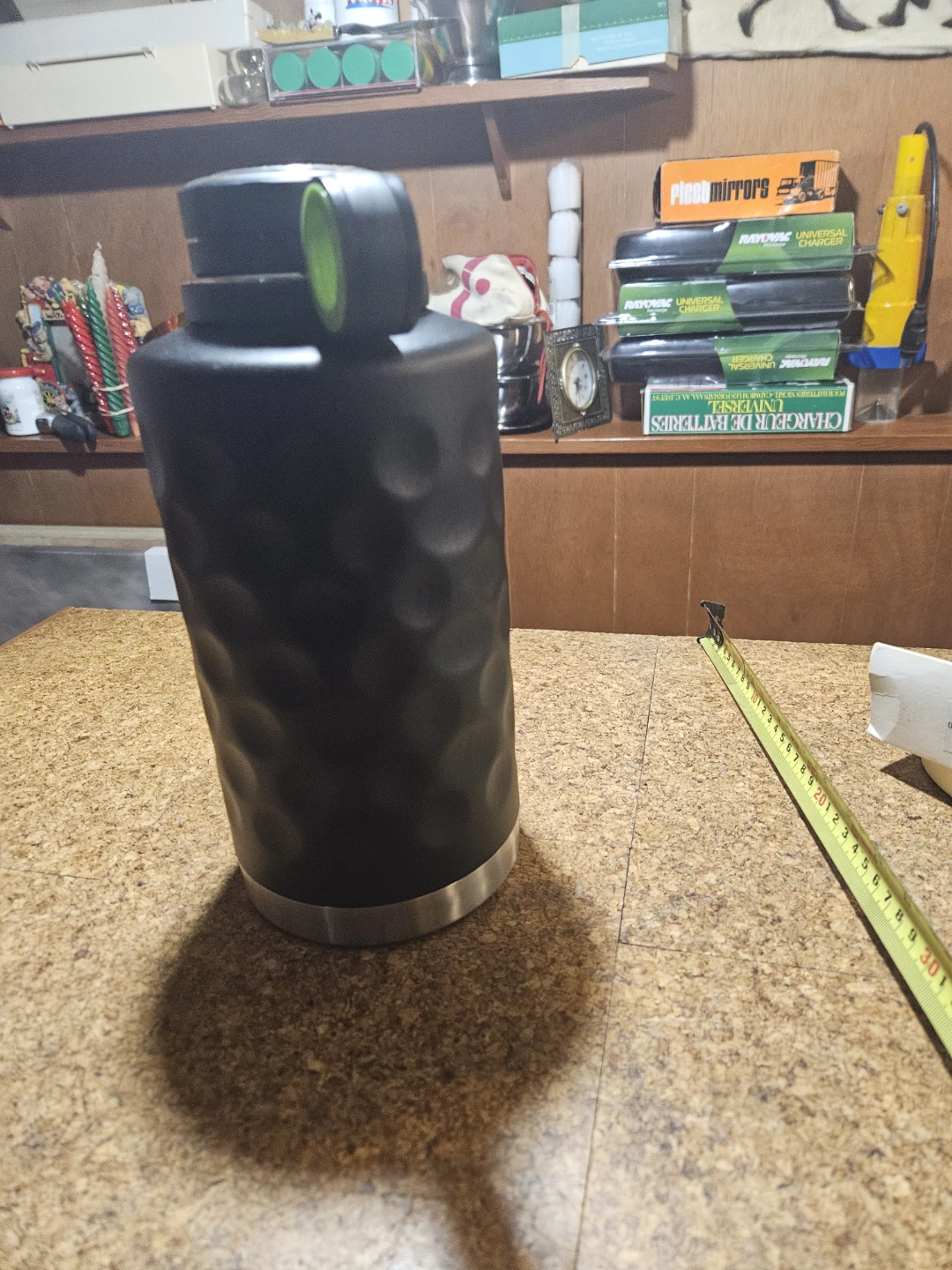 Black Insulated Water Bottle - photo 2