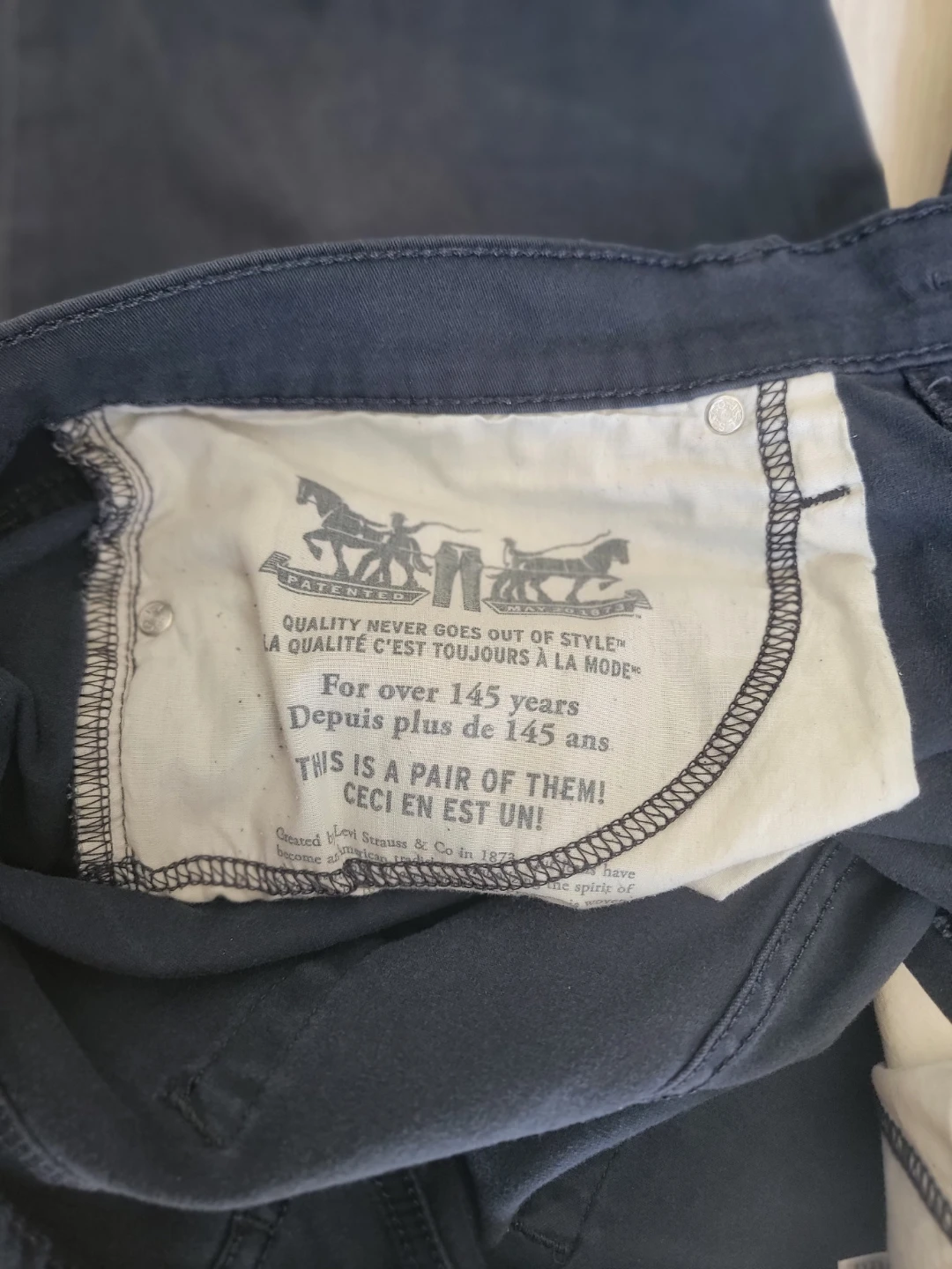 Levi's 511 Dark Wash Jeans - Men's W 34 L 32 - photo 3