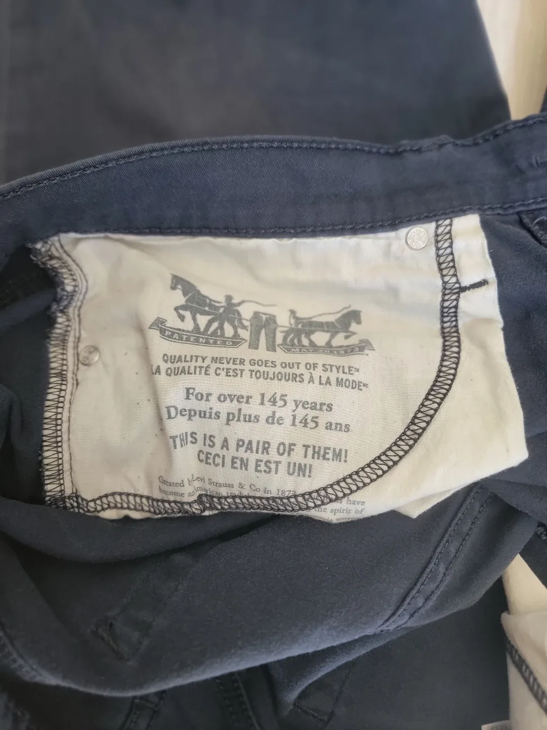 Levi's 511 Dark Wash Jeans - Men's W 34 L 32 - photo 3