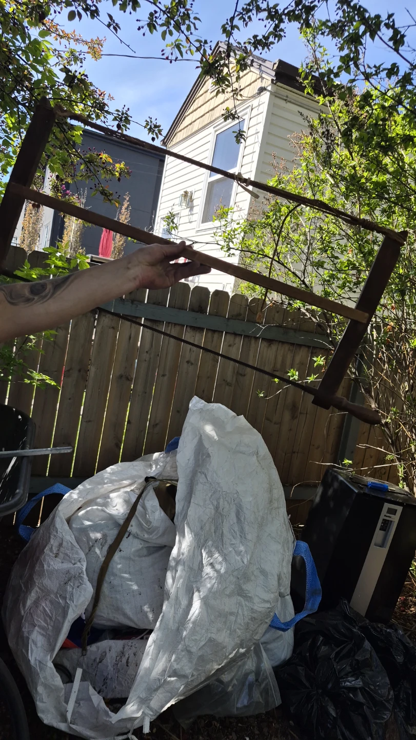 Vintage Woodworking Saw Frame - photo 2