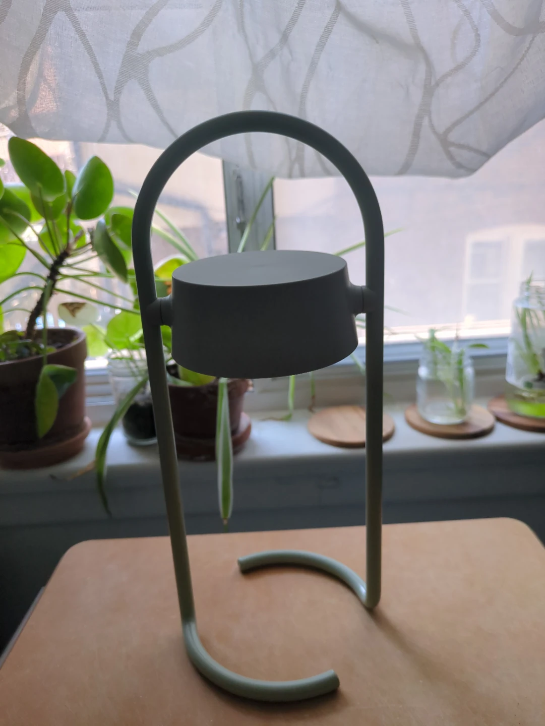 IKEA SOLVINDEN LED Table Lamp - Green, 29 cm