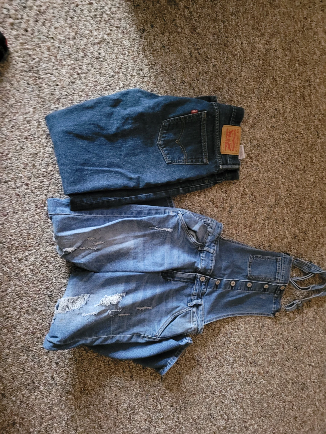 Levi's Denim Overalls and Jeans - Size 32