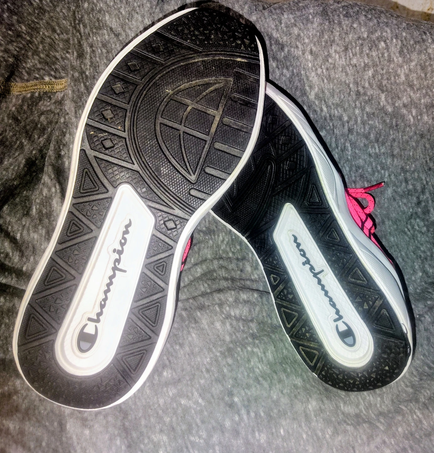 Champion Pink Knit Shoes size 8W - photo 4
