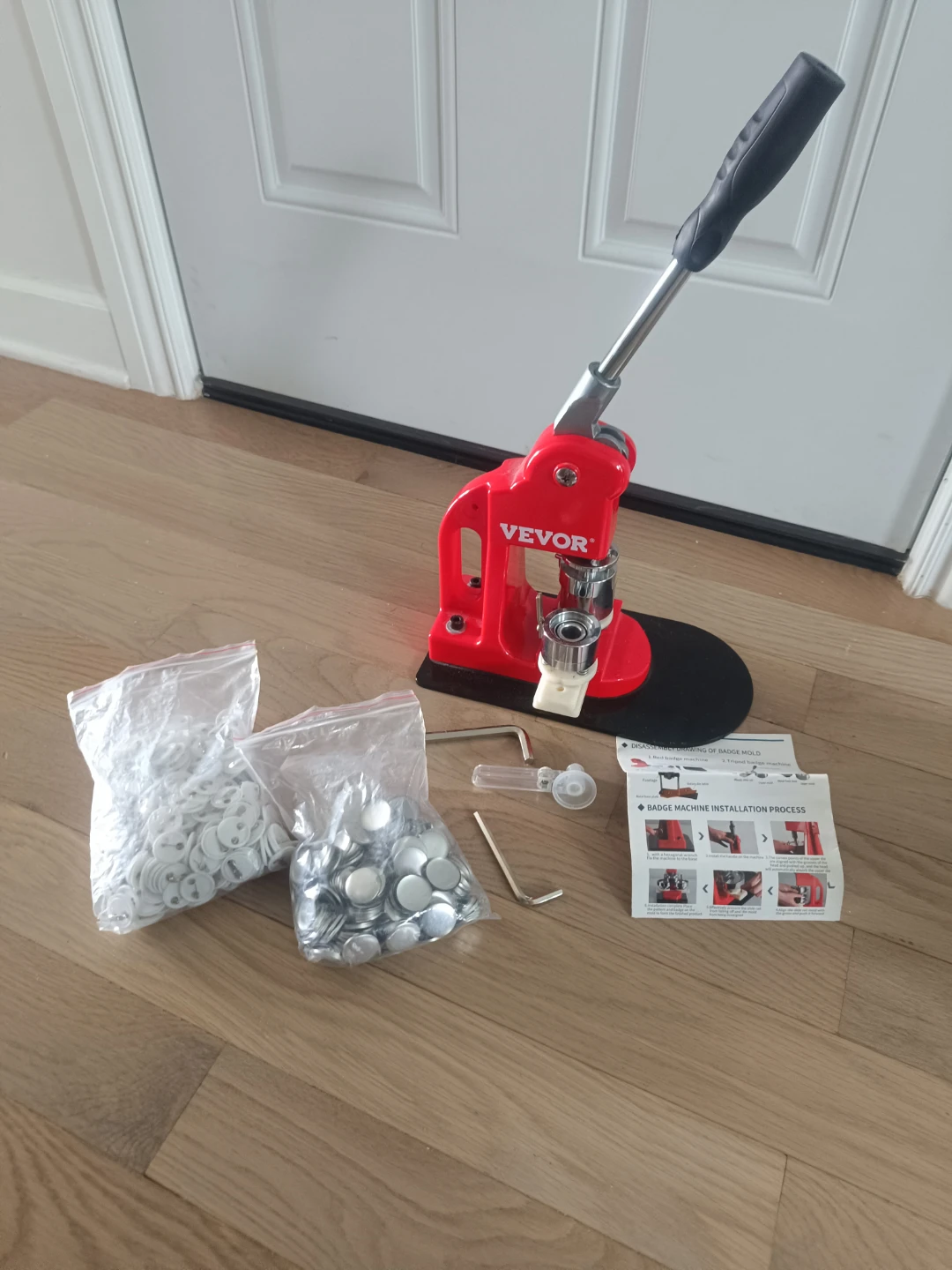 Plate Maker Machine 25mm with Supplies