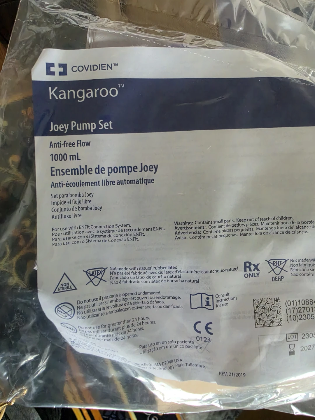 Covidien Kangaroo Joey Pump Set 1000 mL - photo 3
