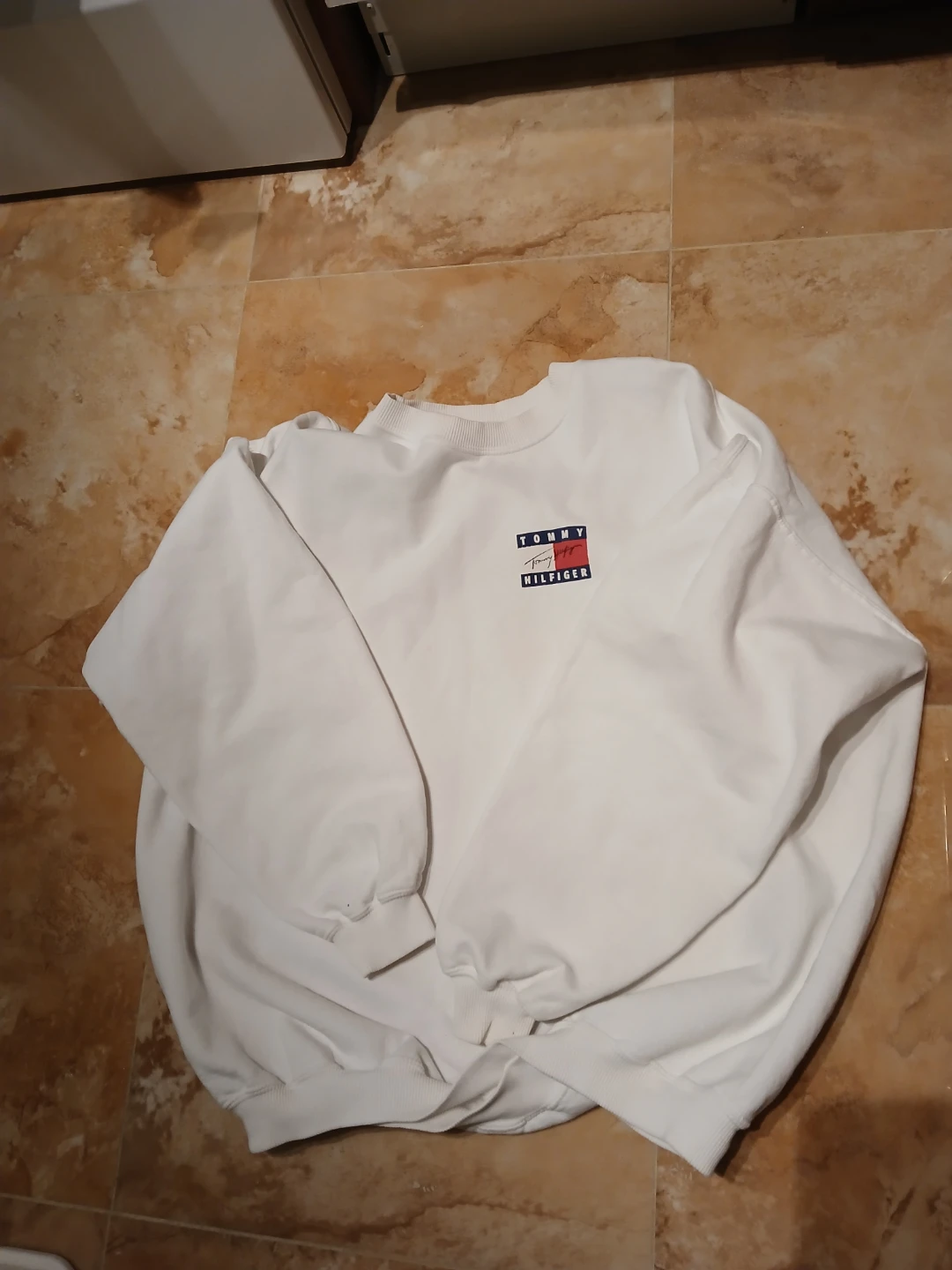 Tommy Hilfiger White Sweatshirt