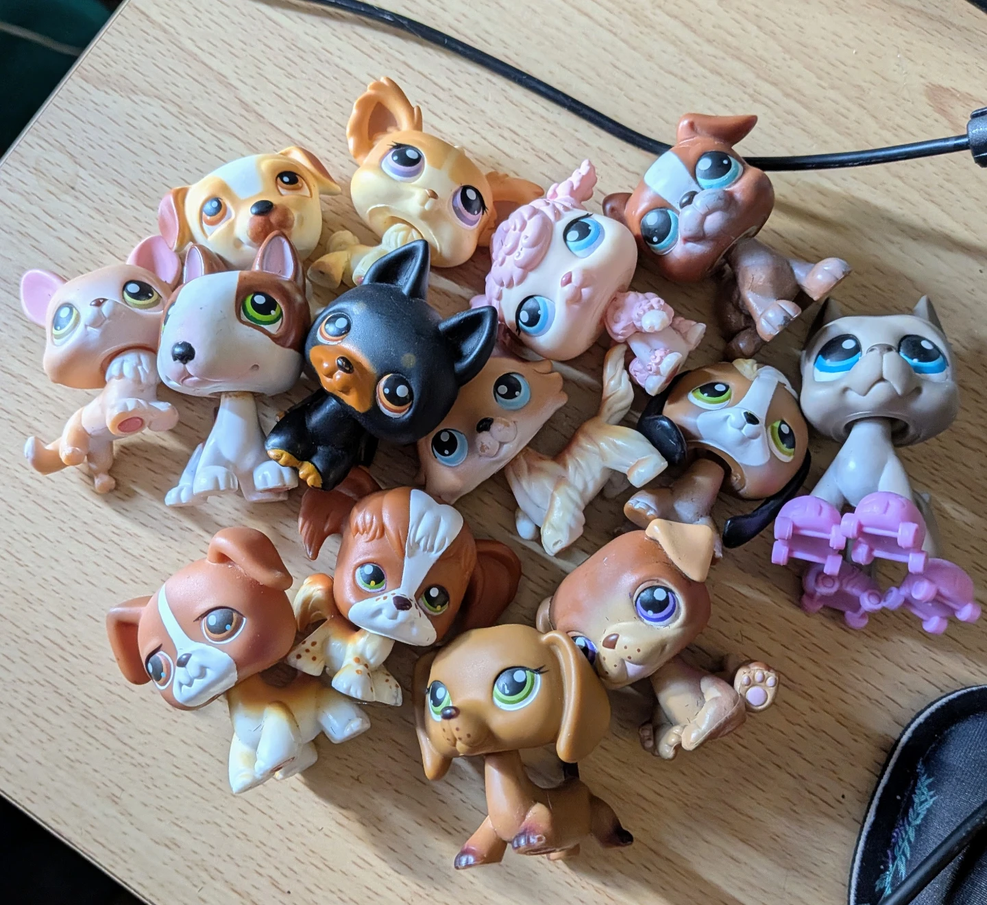 Littlest Pet Shop Figures - Lot of 14 Dogs