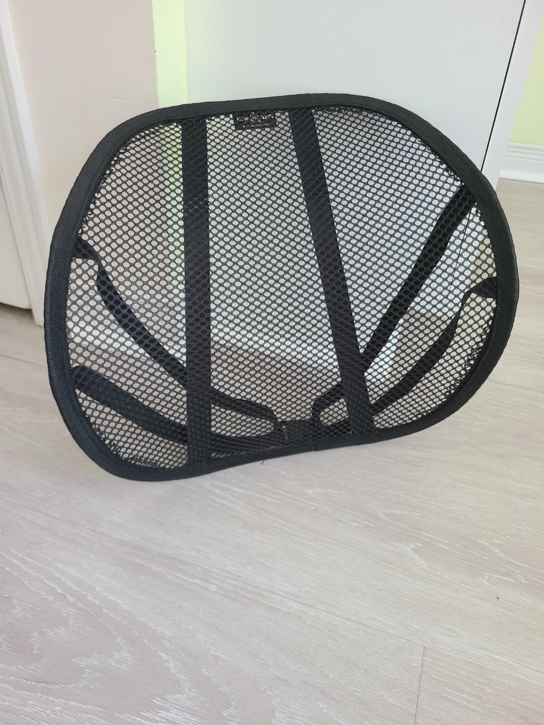 Black Mesh Lumbar Support Back Brace