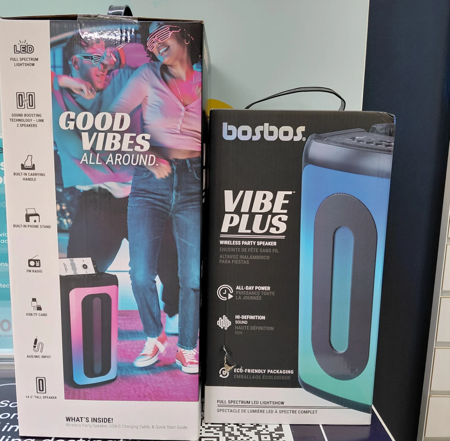 Bosbos Vibe Plus Wireless Party Speaker