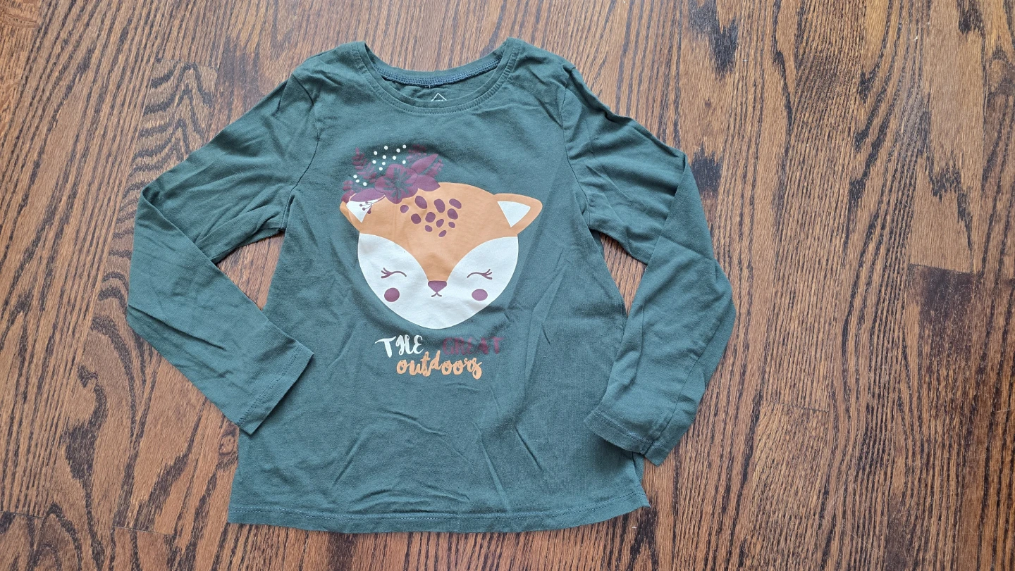 Bundle of 4 Girls Long Sleeve T-Shirts Size 7-8Y - photo 2